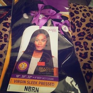 Brazilian sleek pressed weave